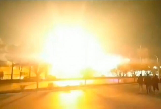 Iranian military factory hit by drone attack