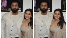 Alia Bhatt looks natural in stylish power suit with Ranbir Kapoor