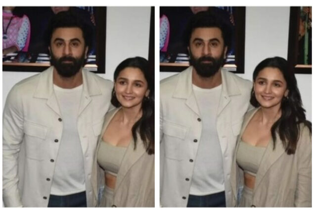 Alia Bhatt looks natural in stylish power suit with Ranbir Kapoor