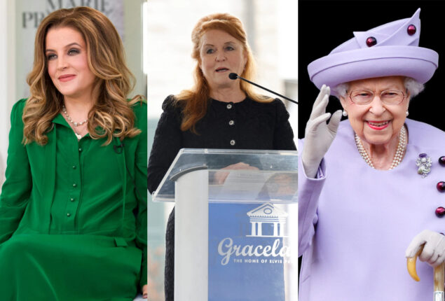 Sarah Ferguson cites Queen Elizabeth II at Lisa Marie’s memorial