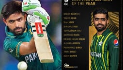 Babar Azam captain of ICC ODI Team of Year