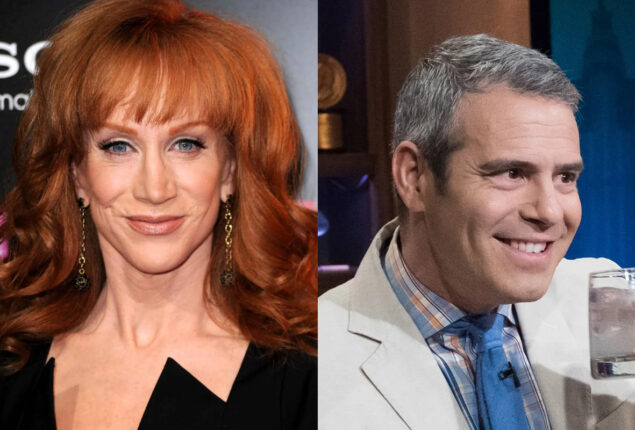 Kathy Griffin Andy Cohen