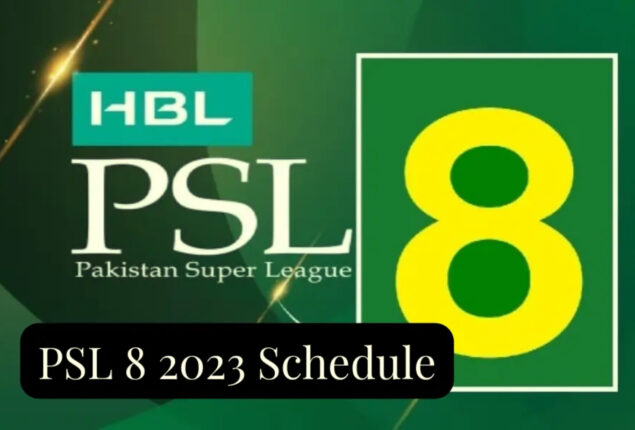 PSL 2023: Schedule for PSL 8 season will be released On Friday
