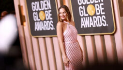 Margot Robbie’s Golden Globes gown took 750 hours to make