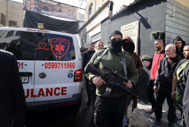 The death toll rose to nine in Israel West Bank raid: Palestinian ministry