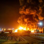 Iran’s oil plant suffers a major fire