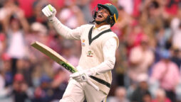 Usman Khawaja scored three consecutive century at SCG