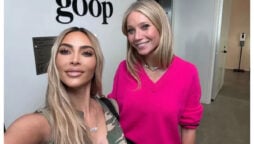 Gwyneth Paltrow interviewed Kim Kardashian in the coziest version