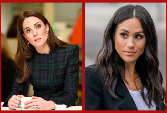 What was texted between Kate Middleton & Meghan Markle?