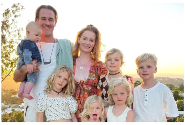 James Van Der Beek appreciates as his family looks ahead to 2023