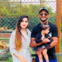 Hassan Ali latest photos with wife and daughter
