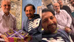 Hafiz Naeem went Sarfaraz Ahmed’s house to congratulate him