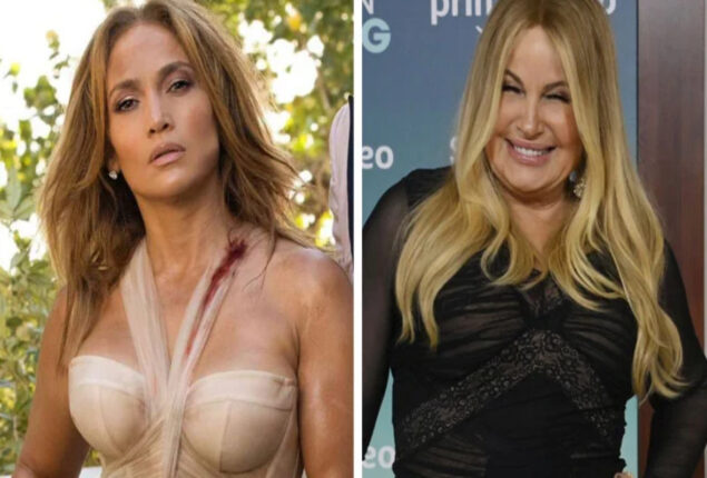 Jennifer Lopez, Jennifer Coolidge celebrate ‘January’ for ‘Shotgun Wedding’