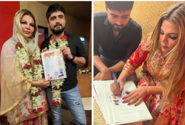 Rakhi Sawant got married to her boyfriend Adil Khan