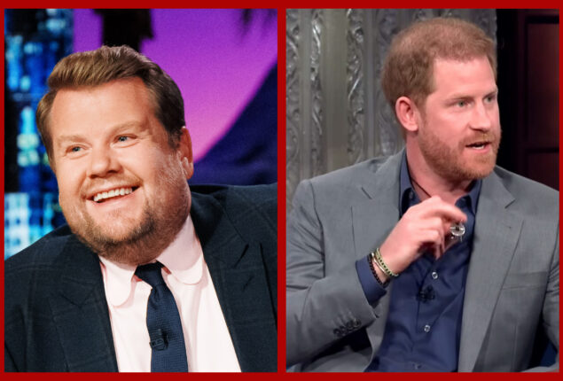 James Corden ridicule Prince Harry for ‘older women’ story