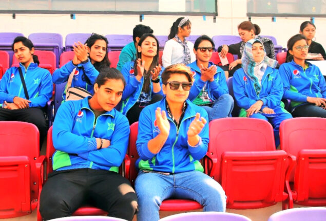 PAK vs NZ: Pakistan women team arrived at NBCA to watch 2nd test