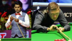 Asjad Iqbal compete Kyren Wilson