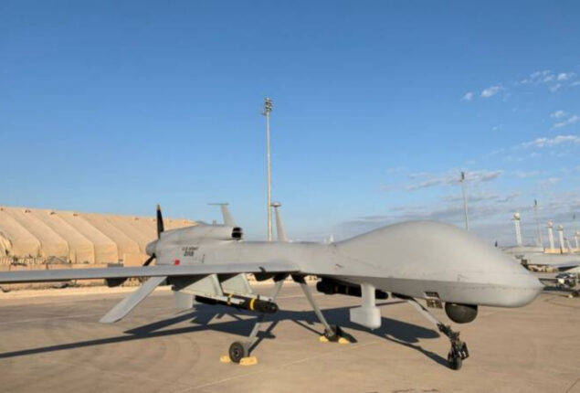 Drone strikes a US-led coalition base in southern Syria