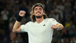 Stefanos Tsitsipas : stayed calm just like Mr Rod Laver