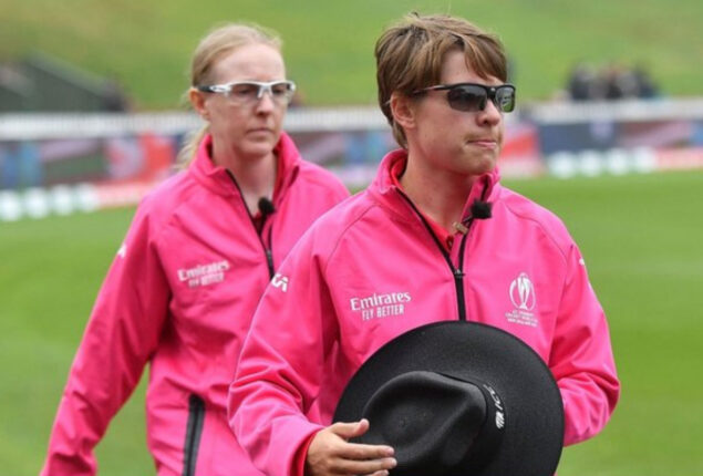 ICC global tournament will be judged by all-female panel for first time