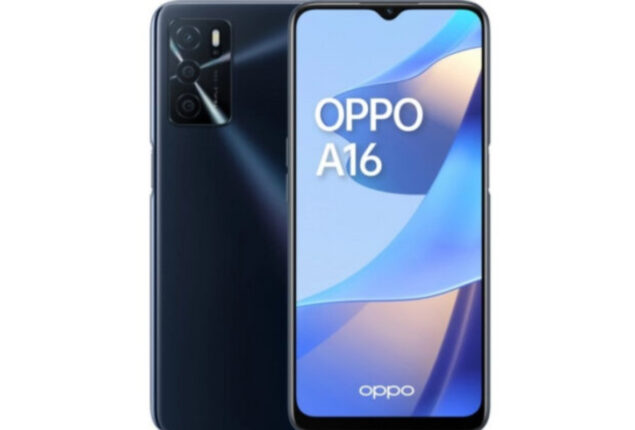 Oppo A16 price in Pakistan and full specifications