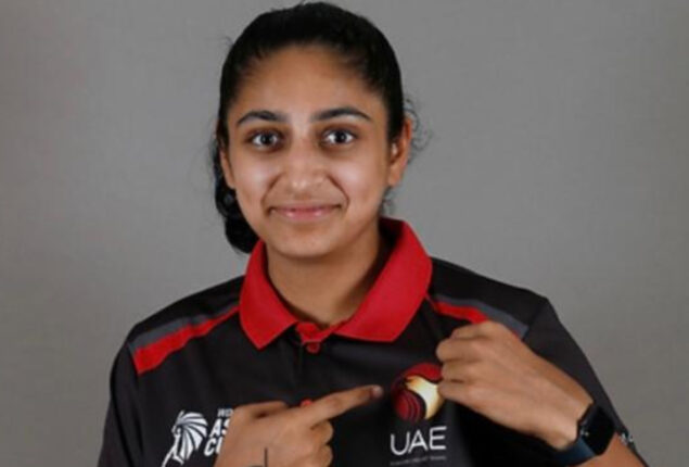 Esha Oza listed for ICC Women’s Associate Cricketer of Year