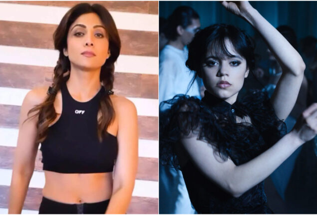 Shilpa Shetty recreates Jenna Ortega’s viral dance