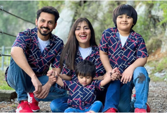 Bilal Qureshi and Uroosa took their sons to an amusement park