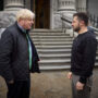 UK: Former PM Boris Johnson visits Ukraine