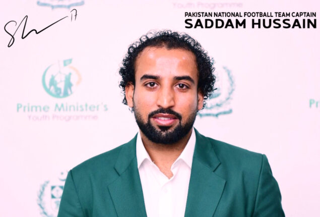 Saddam Hussain football