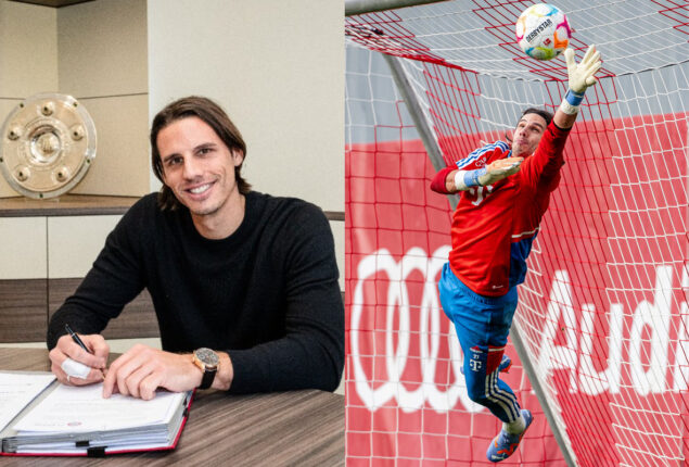 Yann Sommer signed contract with Bayern Munich