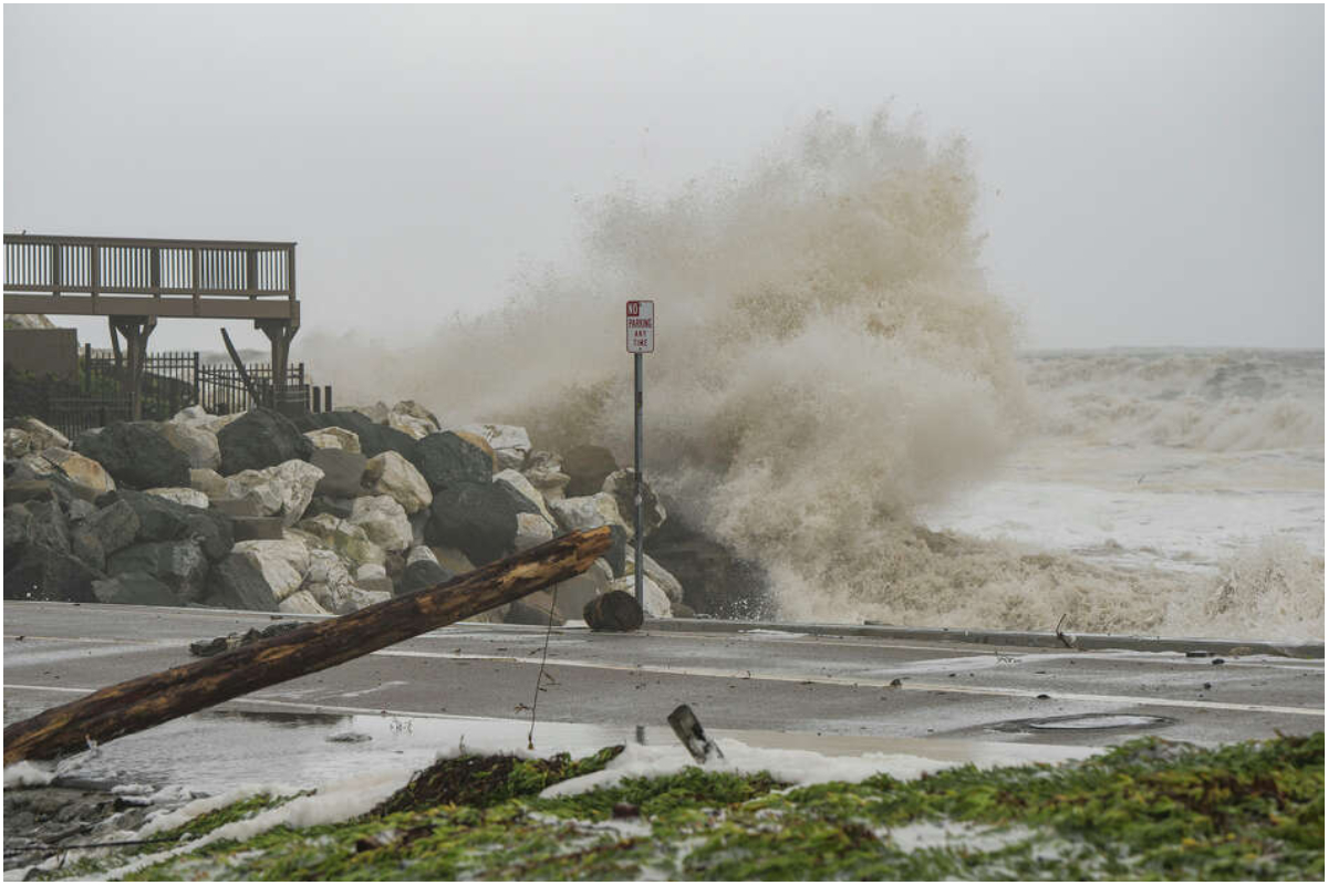 Californian storm