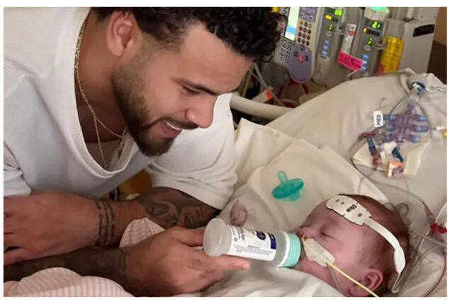Cory Wharton Reveals Baby Daughter Is Off a Ventilator After Surgery