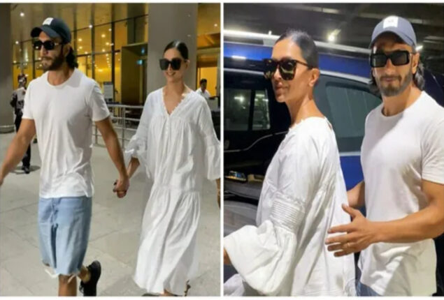 Deepika Padukone and Ranveer Singh returns from vacations