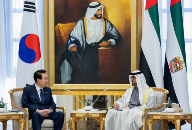 UAE pledges $30 billion in investments in South Korea