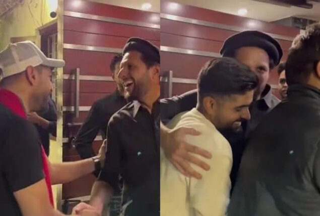 PAK vs NZ: Shahid Afridi host’s Pakistan Squad for dinner at home