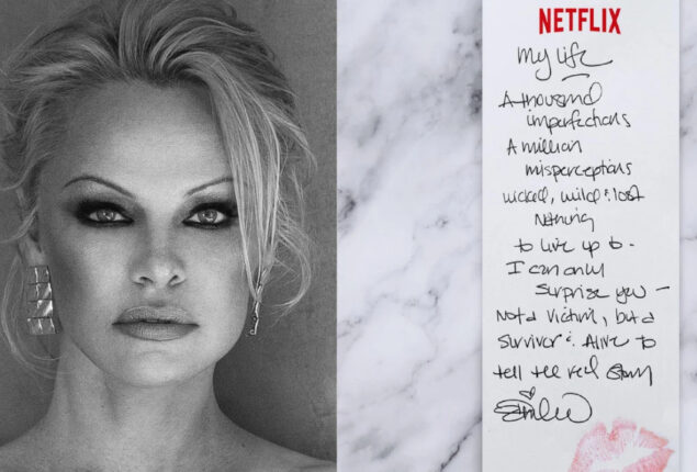 Pamela Anderson reveals her ‘whole story’ in her own words