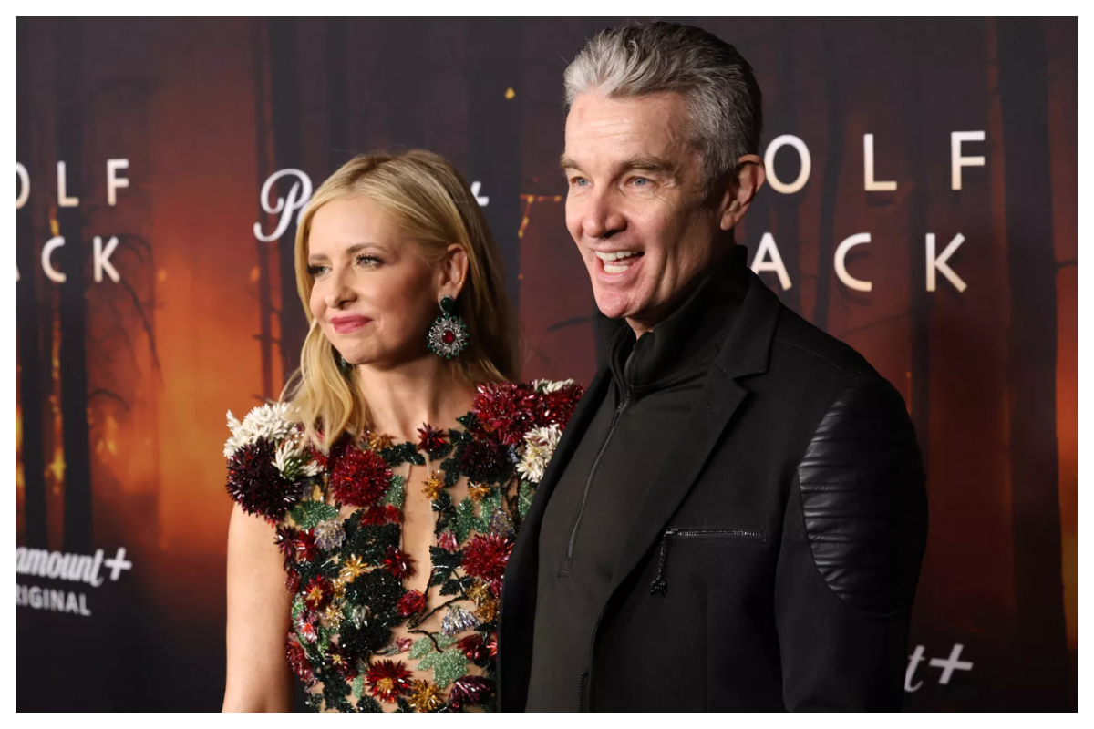 Sarah Michelle Gellar and James Marsters