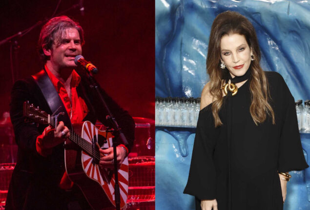 Ed Harcourt found some lyrics that were written for Lisa Marie Presley