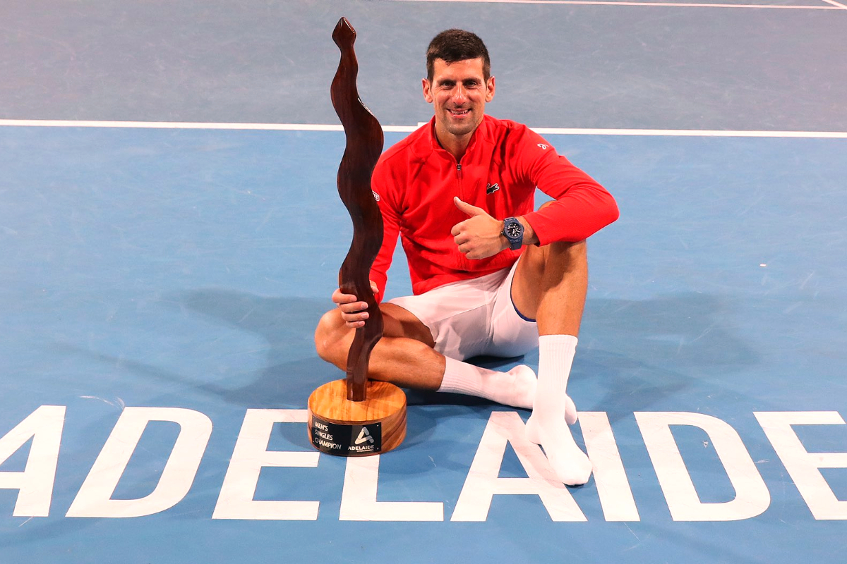 Novak Djokovic Adelaide International