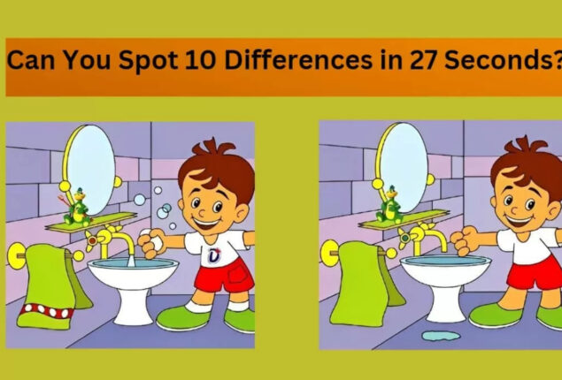 Spot The Difference: Spot 10 differences in 27 seconds?