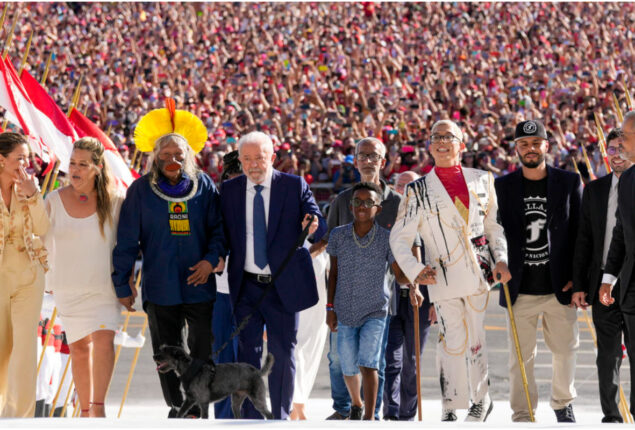 Lula takes the oath as president of Brazil