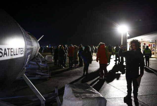 An innovative satellite launch by Britain fails