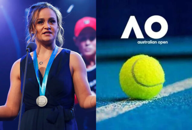 Australia Open: Ashleigh Barty made surprise appearance at Melbourne Park