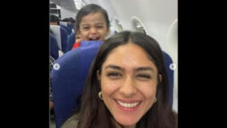 Mrunal Thakur engages with child on flight, netizen react