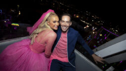 Paris Hilton announces arrival of baby boy