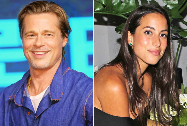 Brad Pitt sends beautiful flowers to Ines de Ramon for Valentine’s Day