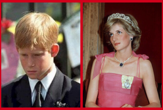 Prince Harry got ‘ordered’ to walk behind Diana’s coffin for THIS nasty reason