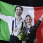 Sara Conti and Niccolo Macii take full advantage in absence of Russian competitors, win Euro pairs title
