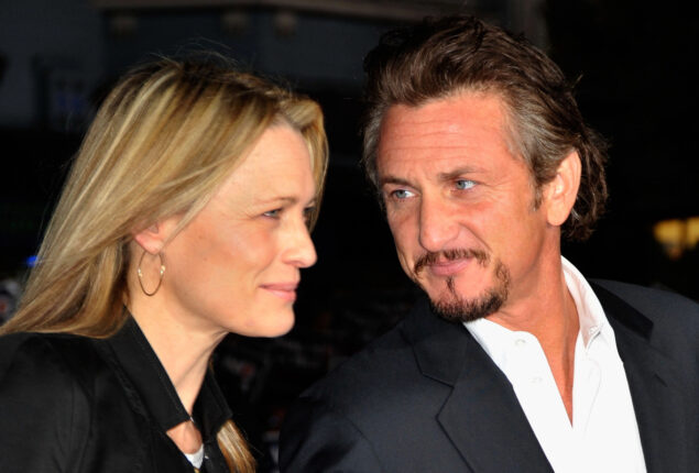 Sean Penn and Robin Wright spotted together after their break-up